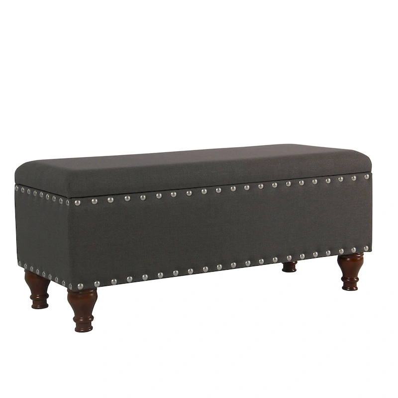 Copper Grove Raush Tufted Linen Storage Bench
