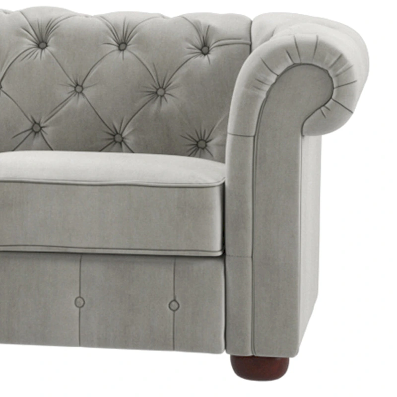 Knightsbridge Chesterfield L-shaped Sectional by iNSPIRE Q Artisan
