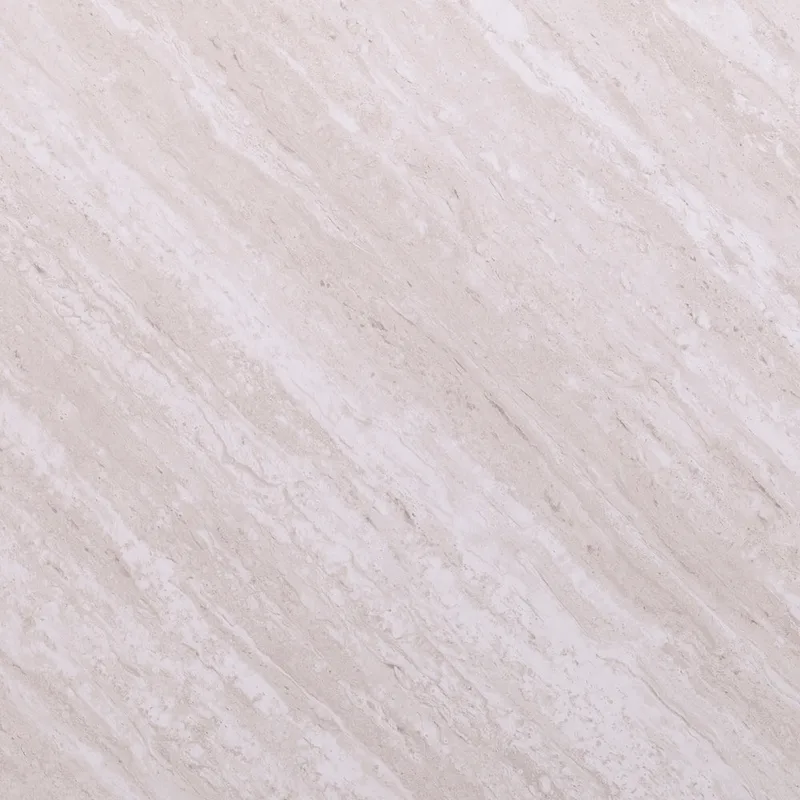 SEI Furniture Aldea Round Faux Marble Coffee Table with Shelf