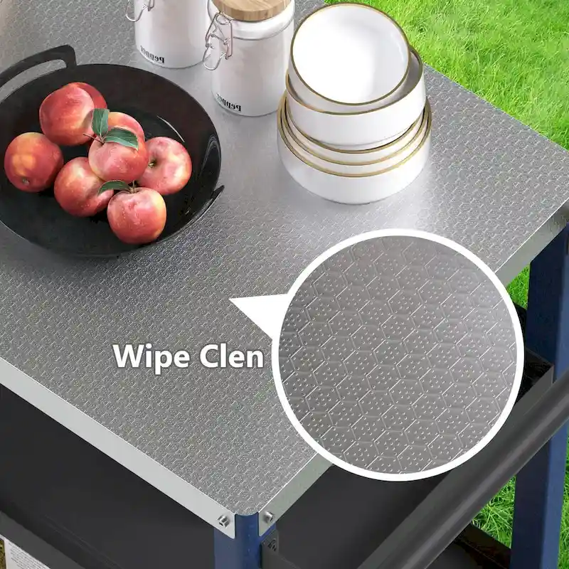 Patio Grill carts Moveable kitchen island