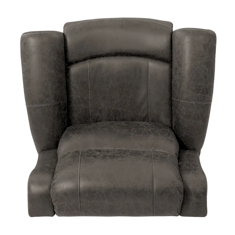 Copper Grove Dilsen Extra Large Rolled Arm Wall Hugger Recliner Chair