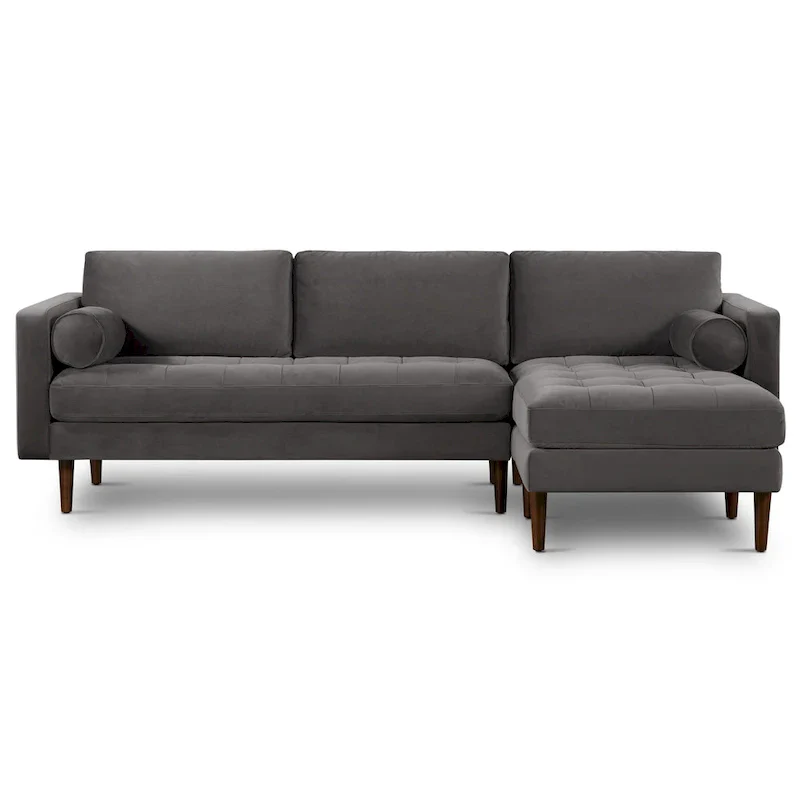 Poly & Bark Napa 104.5 Fabric Right Sectional Sofa