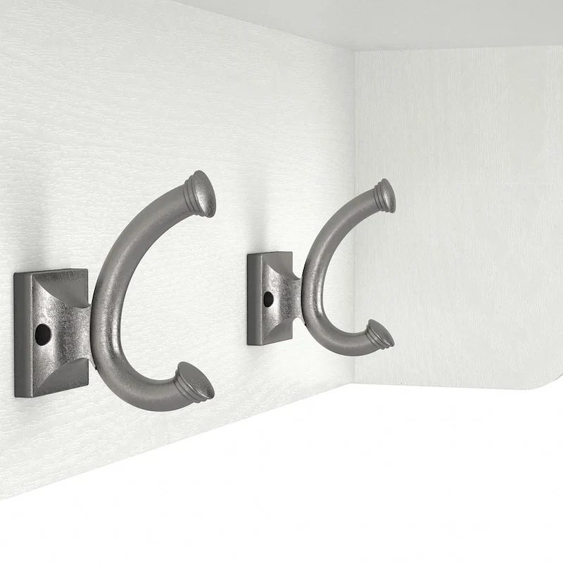 Woodland 40W Entryway Bench and Wall Mounted Shelf by Bush Furniture