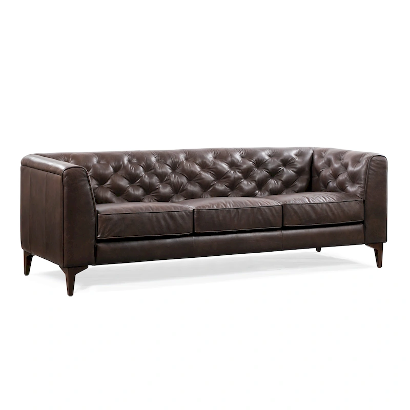 Poly & Bark Essex 89 Sofa - Full Grain Genuine Italian Leather