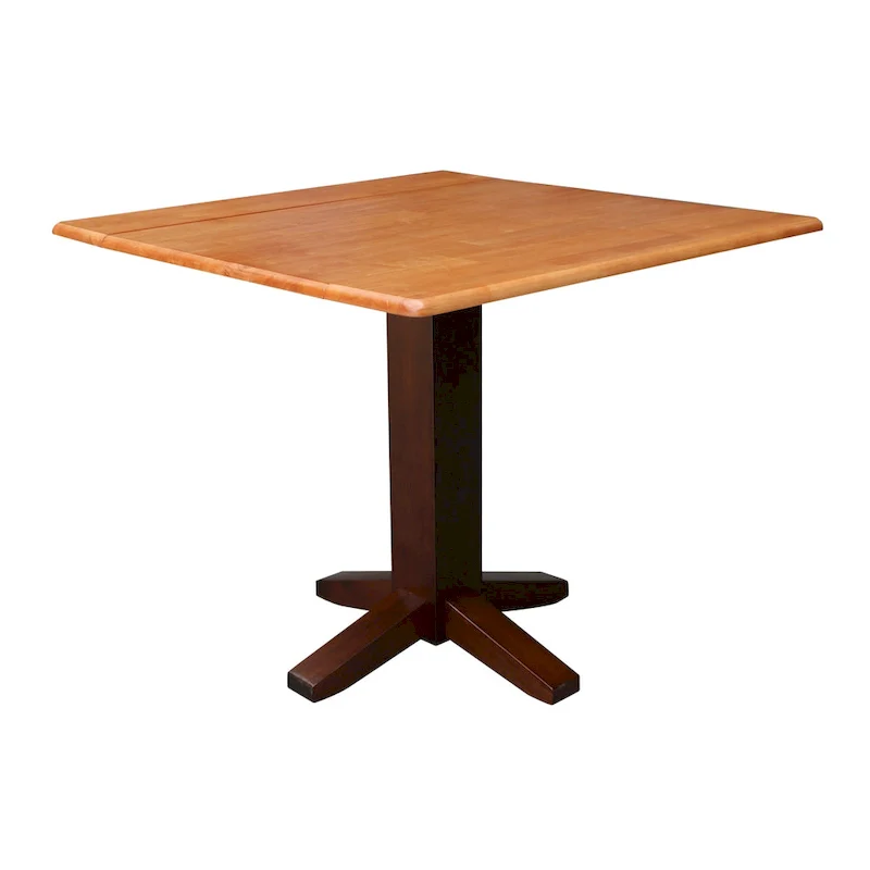 Square Dual Drop Leaf Dining Table