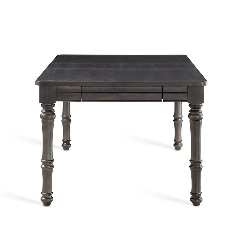Steve Silver Lockwood 80-Inch Wooden Dining Table - Grey