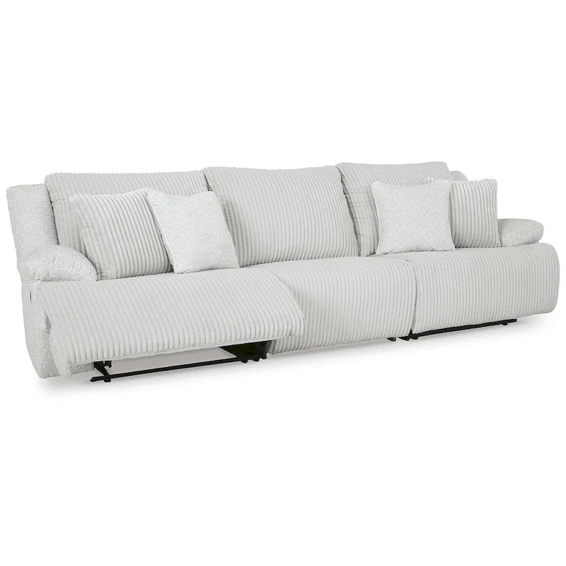 Signature Design by Ashley Top Tier 3-Piece Reclining Sectional Sofa - 128W x 40D x 41H