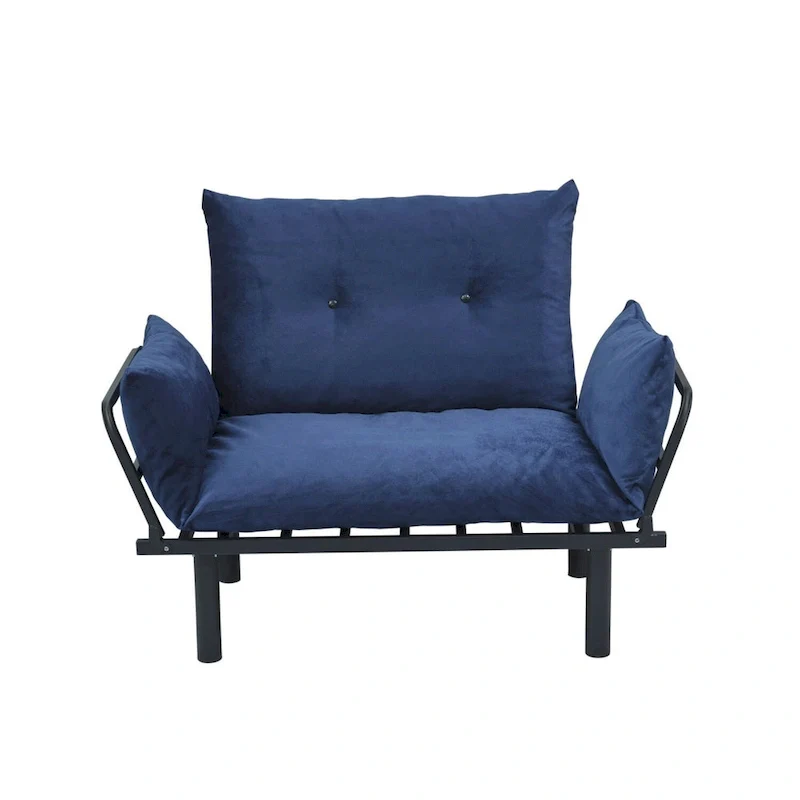 Sadio Metal Frame Loveseat With Removable Cushions