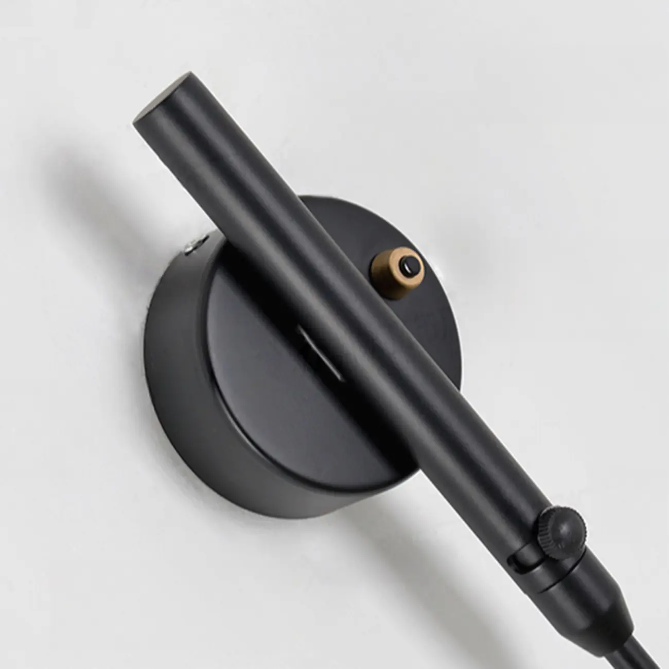 Modern Metal Industrial 2-Light Swing Arm Wall Light