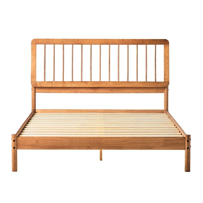 Middlebrook Designs Boho Solid Wood Queen Spindle Bed