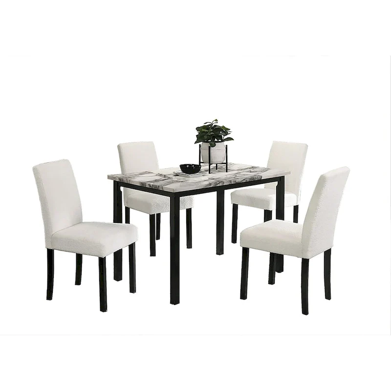 Poundex 5-pcs Dining Set