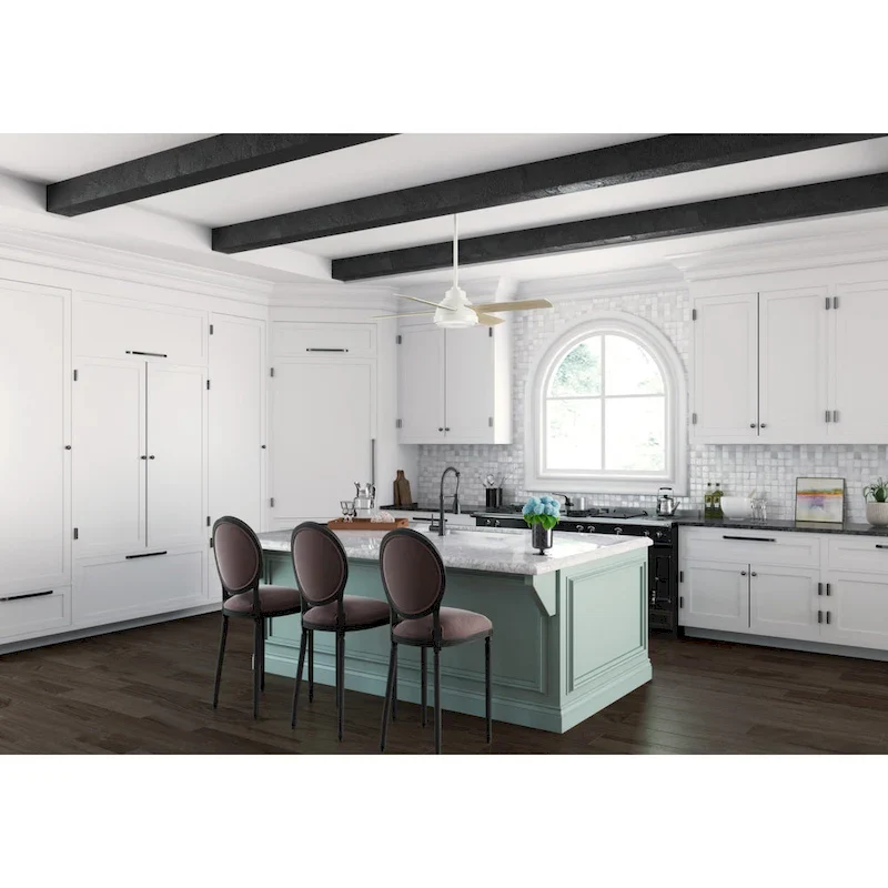 Casablanca 54  Levitt Ceiling Fan with LED Light Kit and Wall Control - Modern Industrial, Rustic