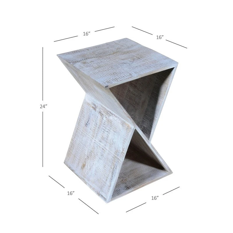 Tessier Triangle Side Table Natural