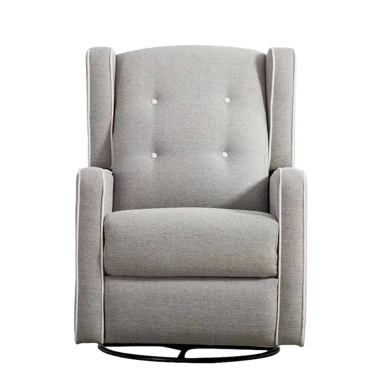 Racing Swivel Rocker Recliner Chair Single Seat Set of two