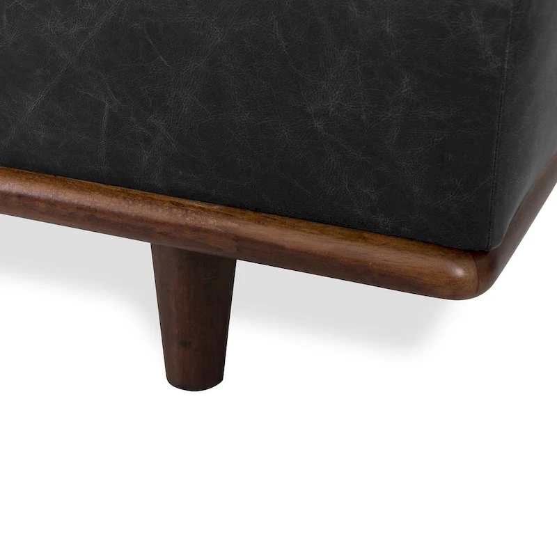 Poly & Bark Jasper Daybed - Full Grain Genuine Italian Leather