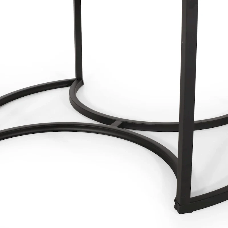 Gerrish Modern Industrial Coffee Table Set by Christopher Knight Home