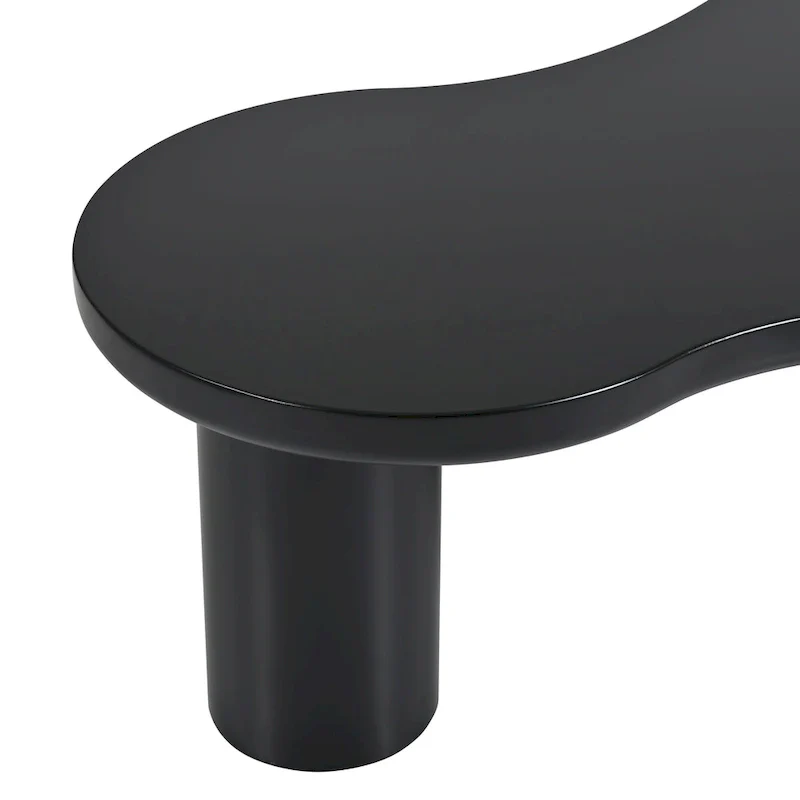 Set of 2 Nesting Cloud Coffee Table with Round Small Side Table