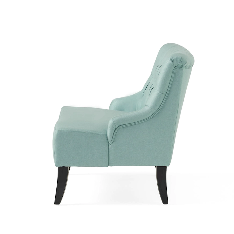 Nicole Polyester Blend Fabric Settee by Christopher Knight Home - 29.25L x 43.75W x 30.50H