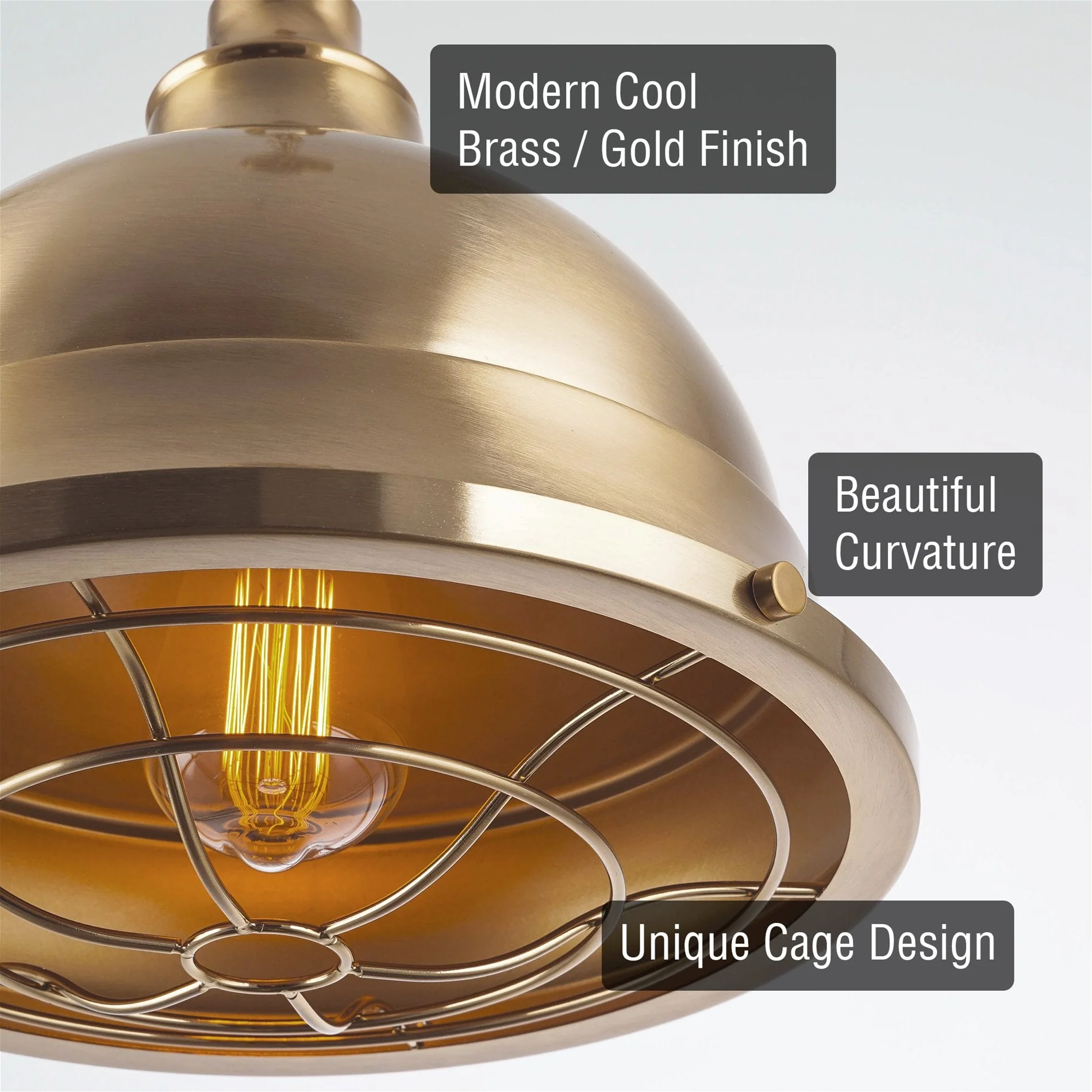 Liberty 13 Modern Industrial Pendant Light