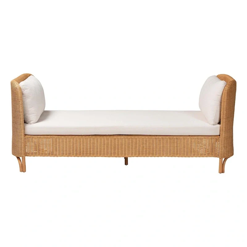Diva Bohemian Light Honey Rattan Daybed