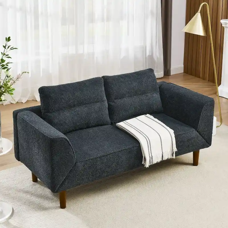 Convertible Futon Loveseat Sleeper Sofa
