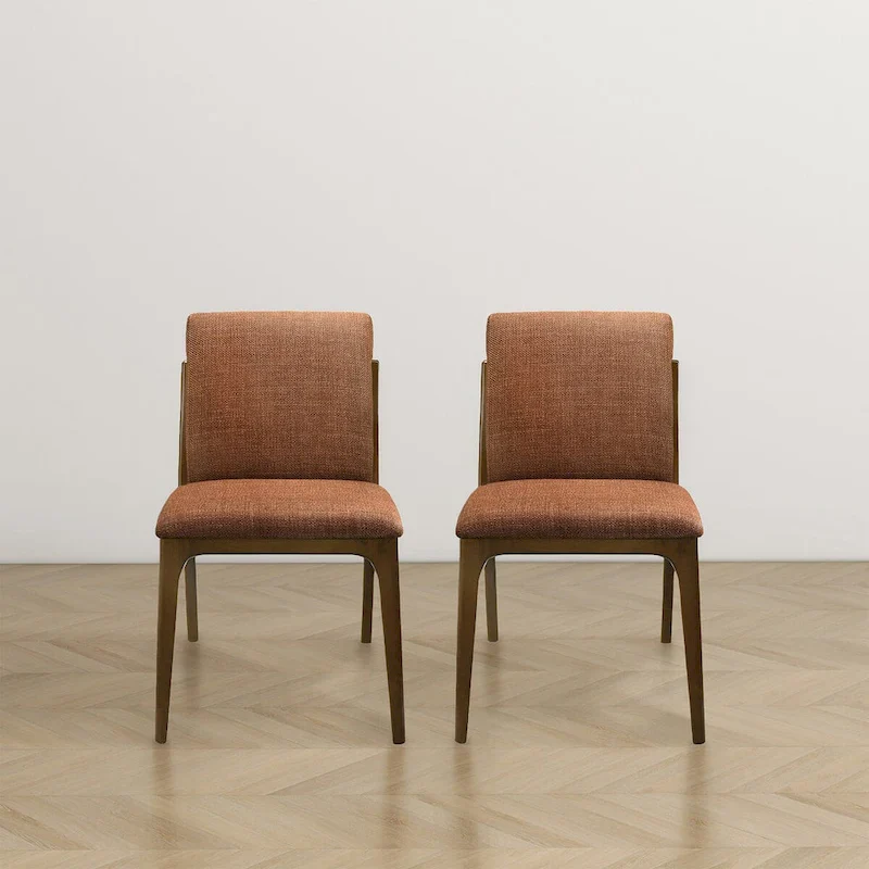 Luxury Modern Solid Wood Dining Chair (Set of 2)