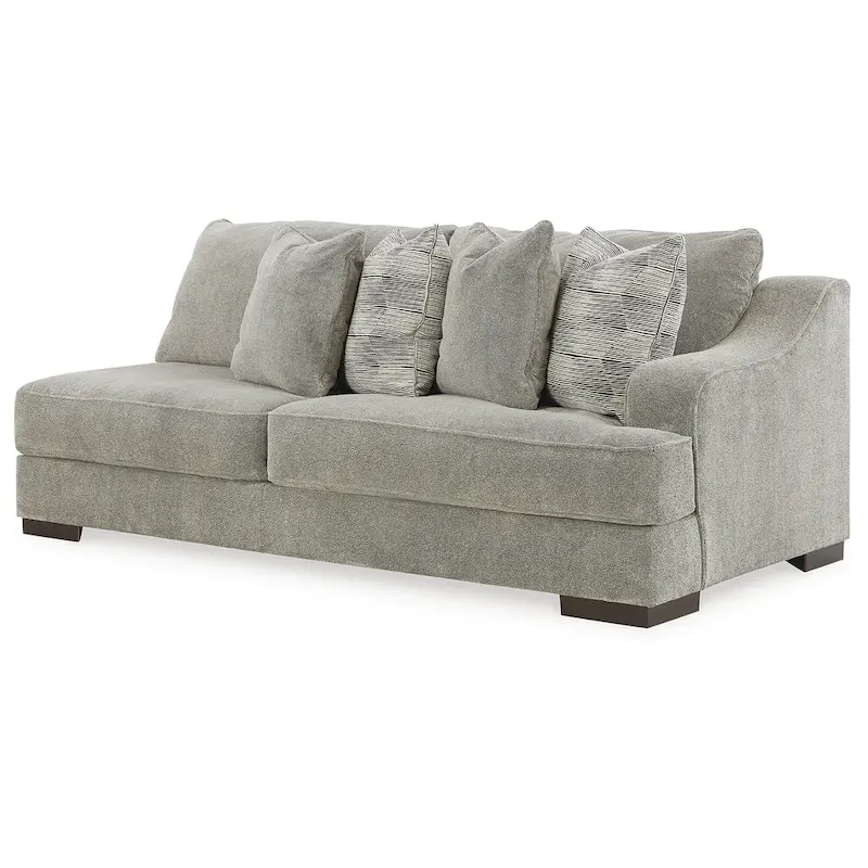 Signature Design by Ashley Bayless Smoke 4-Piece Sectional - 169W x 130D x 37H