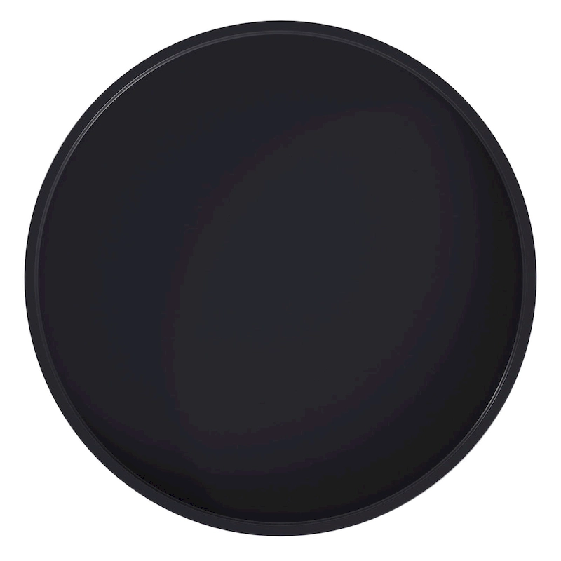 Marcella Paint-Dipped Round Tray-Top Side Table by iNSPIRE Q Modern