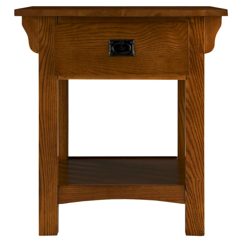 Leick Home Mission Impeccable End Table with Drawer