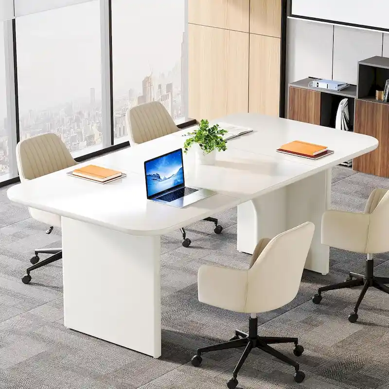 63 Executive Desk, Large Computer Desk Modern Home Office Desk