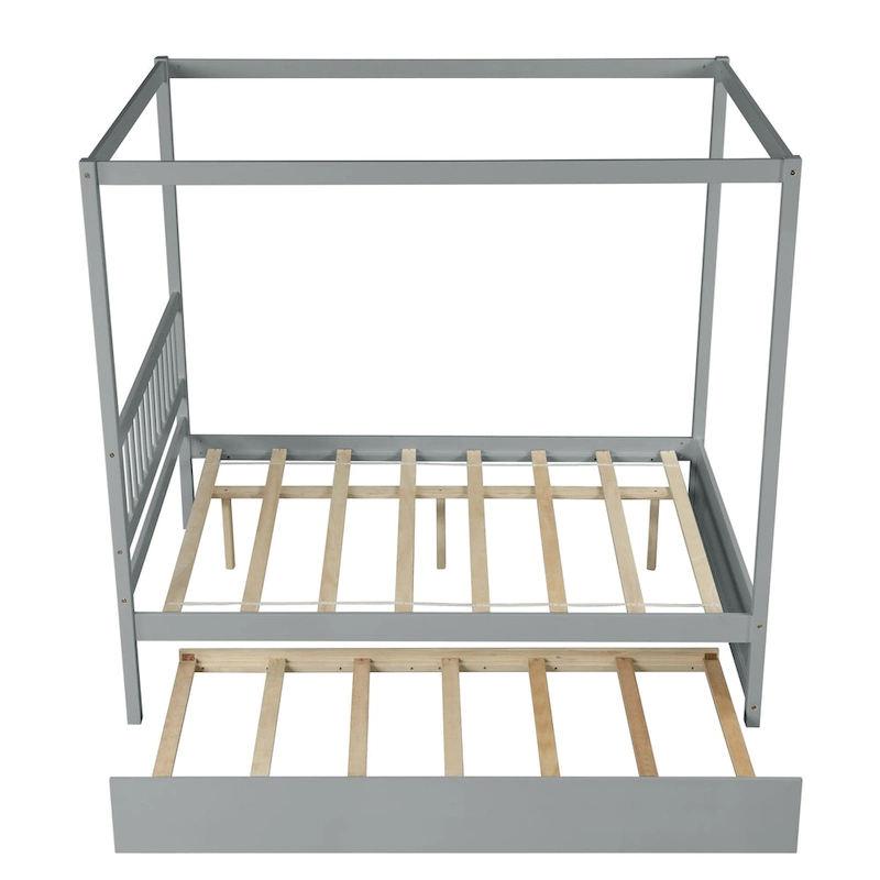 Full bed with twin trundle