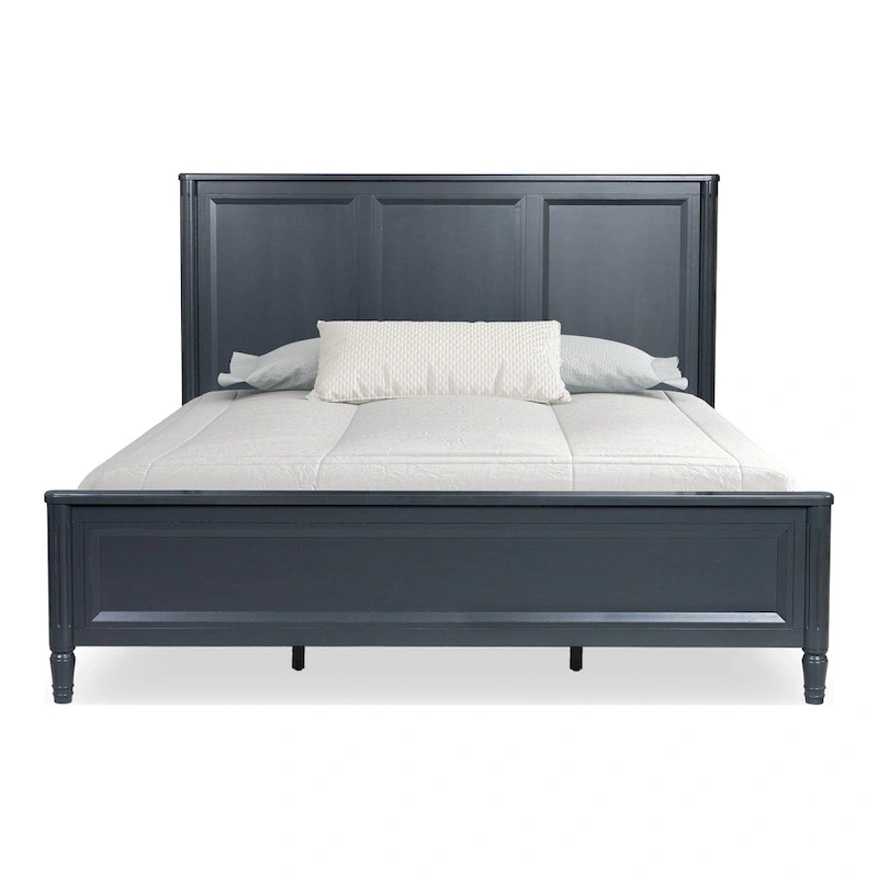 Furniture of America Arlena Classic Modern Solid Wood Panel Bed