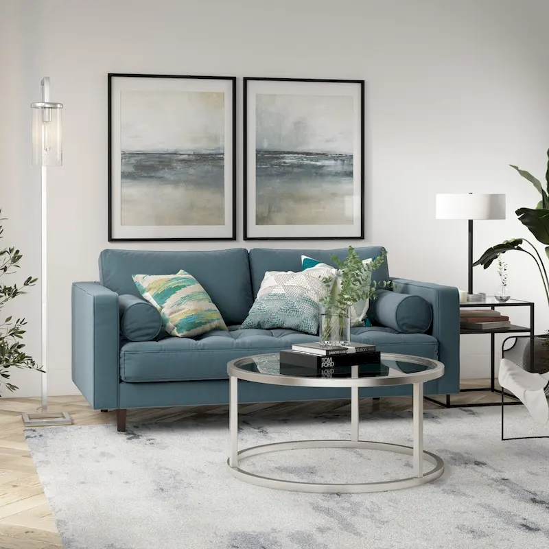 Round Metal Coffee Table