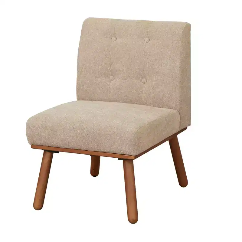 Buylateral 4pc Seats 4 Neha Mid Century Modern Upholstered Dining Set