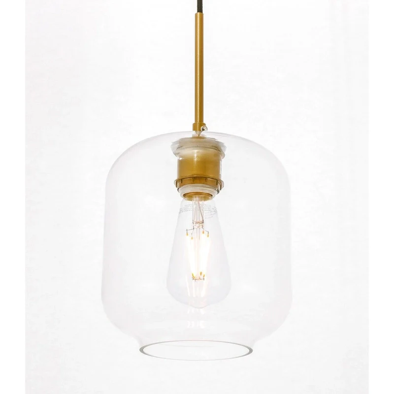 Collins 1-Light Glass pendant