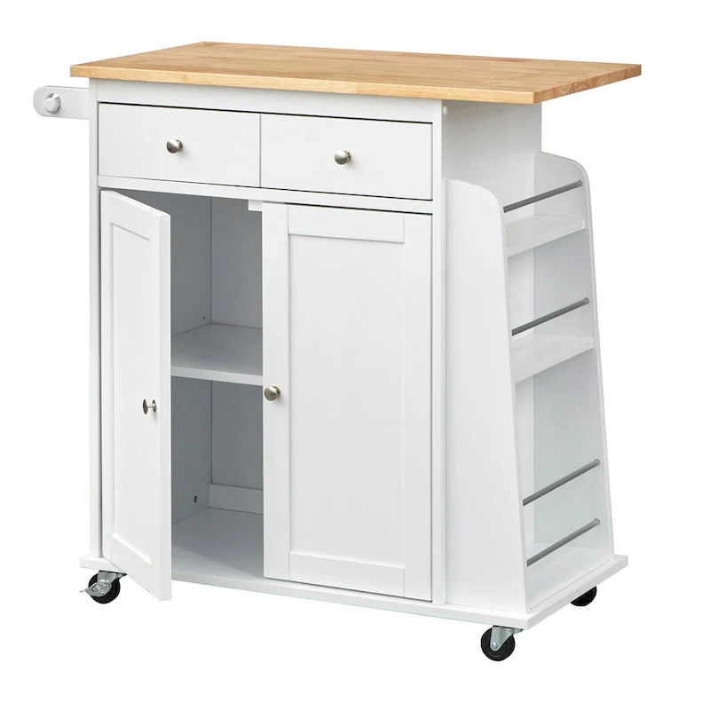 White Sonoma Kitchen Cart