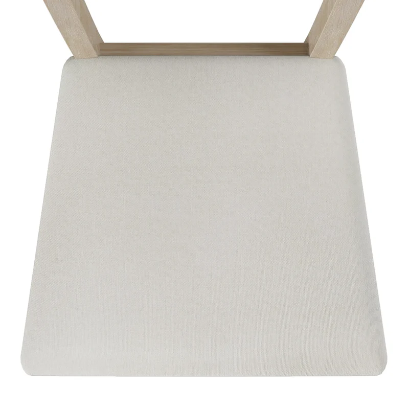 6-Piece Wooden Dining Table Set with Rectangular Table & 4 Chairs