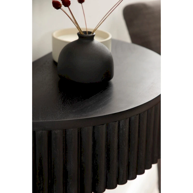 Kate and Laurel Reid Ribbed Floating Side Table