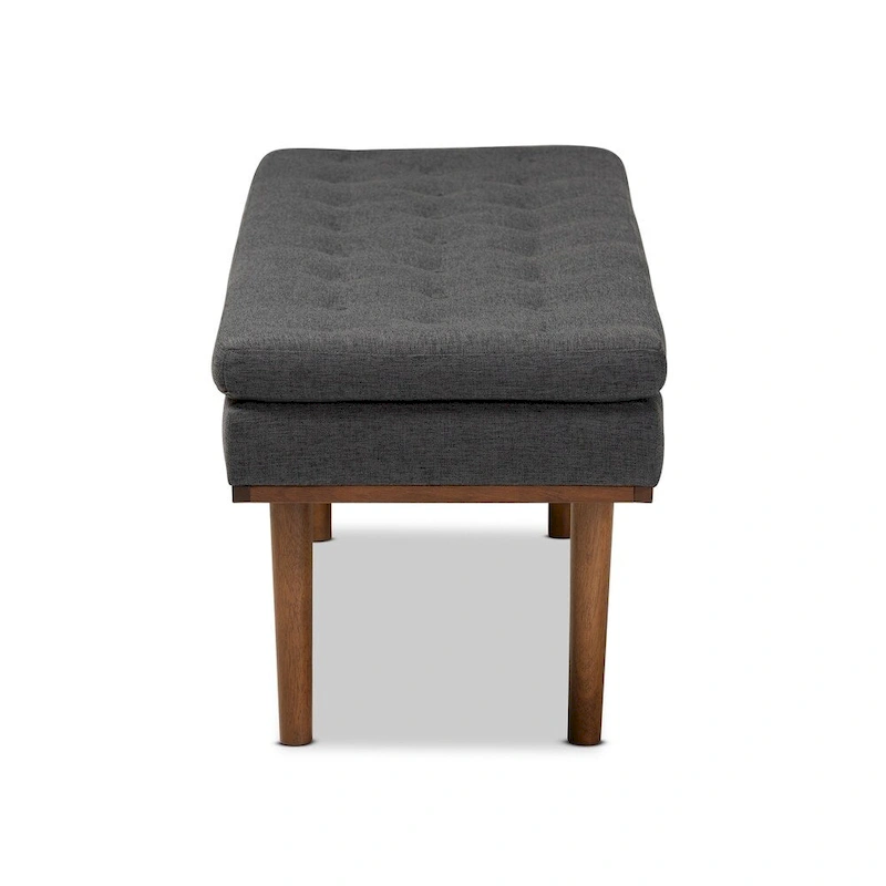 Carson Carrington Ufas Mid-century Modern Upholstered Bench