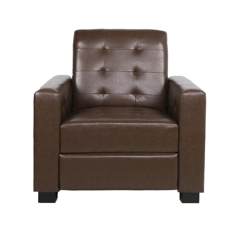 Craigue Upholstered Pushback Recliner by Christopher Knight Home