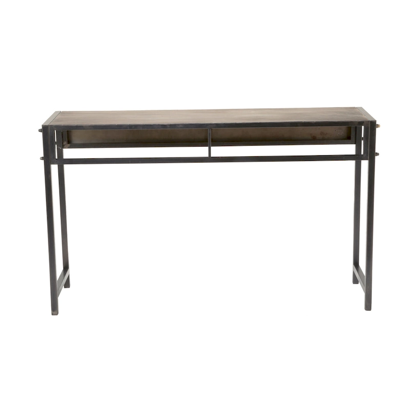 Carbon Loft Rehr Bronze Metal Console Table