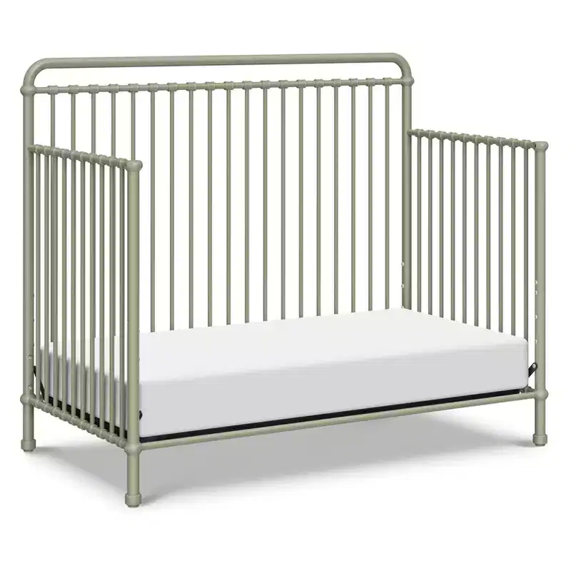 4-in-1 Convertible Metal Crib