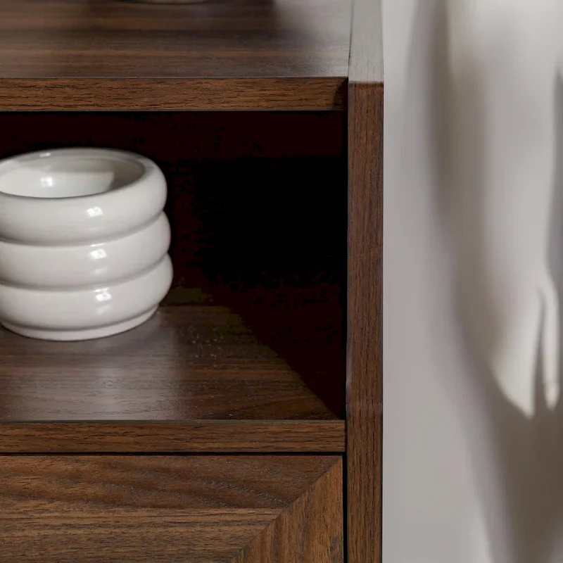 Middlebrook Modern 2-Drawer USB Nightstand, Set of 2