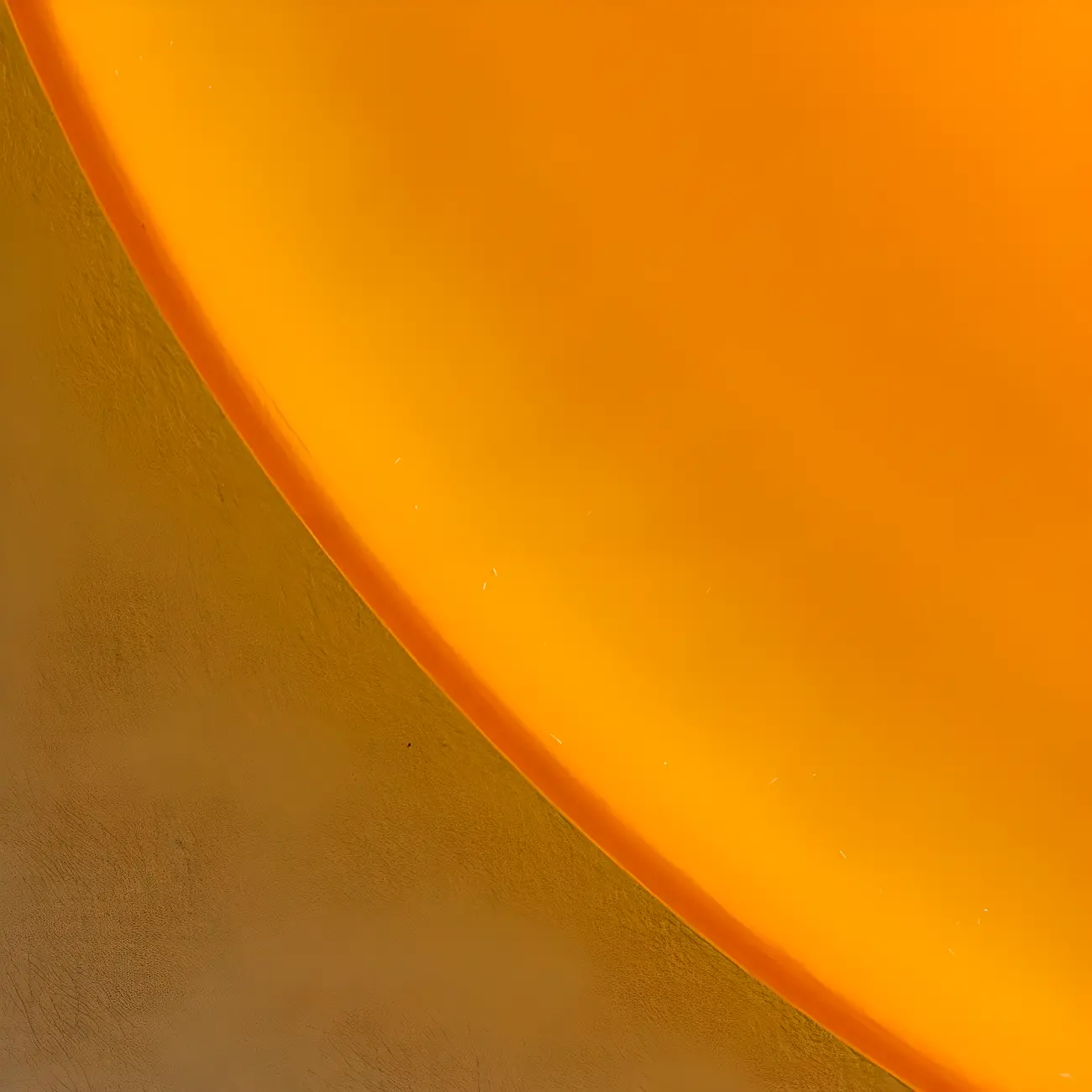 Modern Green Circular Glass Semi Flush Ceiling Light