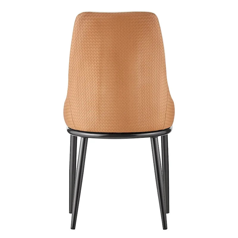 Faux Leather Upholstered Dining Chairs, Set of 4 - 18.1W x 21.3W x 36.6H