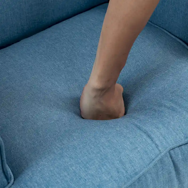 2 Set Traditional Wingback Accent Chairs Upholstered Armchair