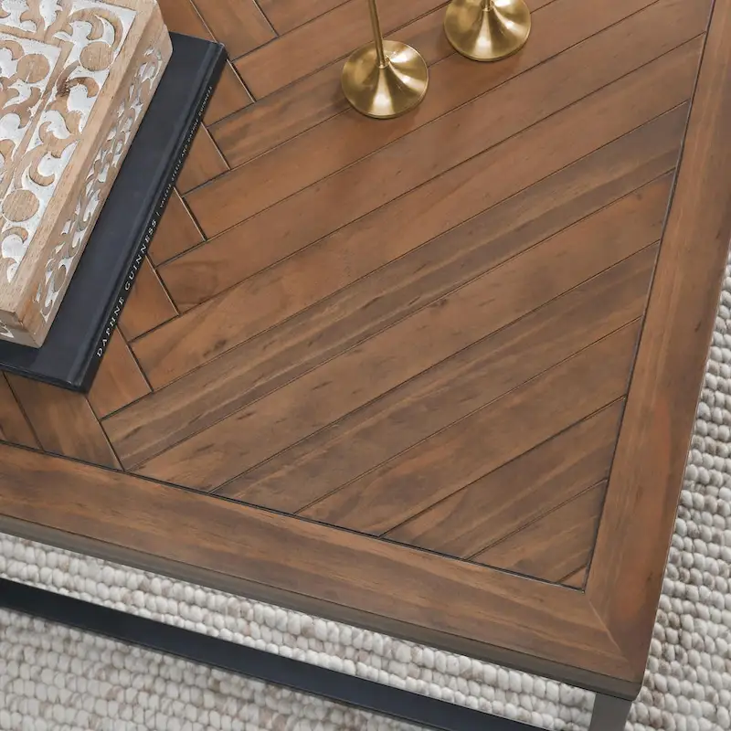 Chantel Square Coffee Table by Kosas Home - 18Hx30Wx30D