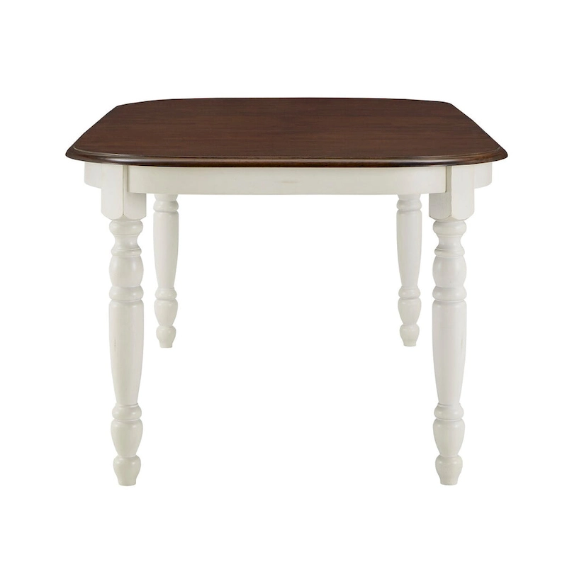 Mackenzie Country Antique Two-tone Dining Table by iNSPIRE Q Classic
