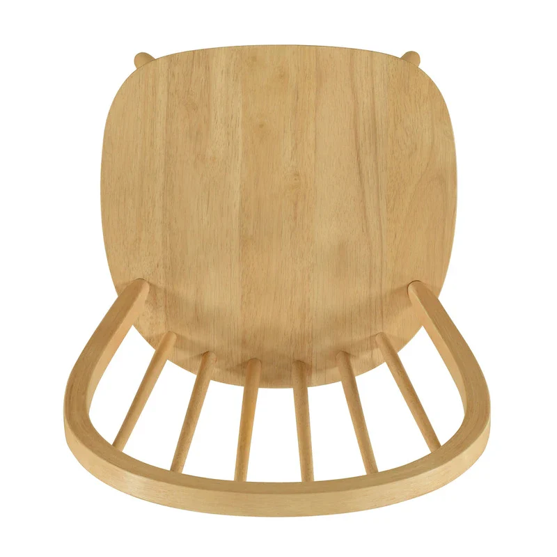 Declan Farmhouse High Back Spindle Dining Chairs (Set of 2) by Christopher Knight Home - 36H