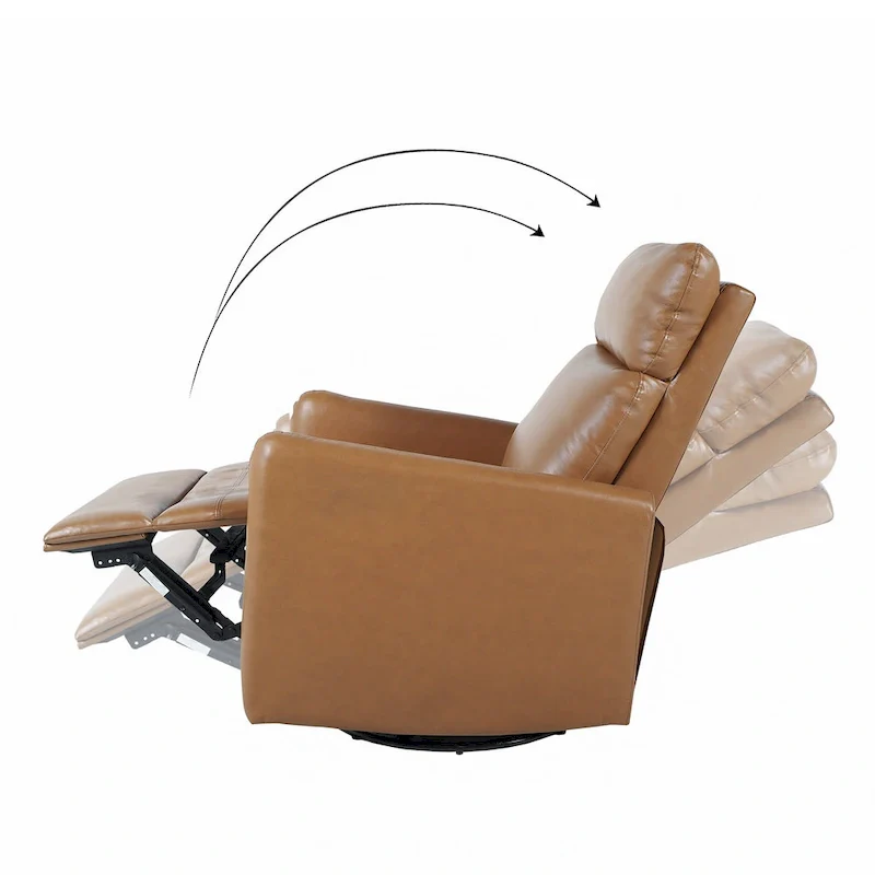 Alex Classic Manual Swivel Recliner With Sustainable Products